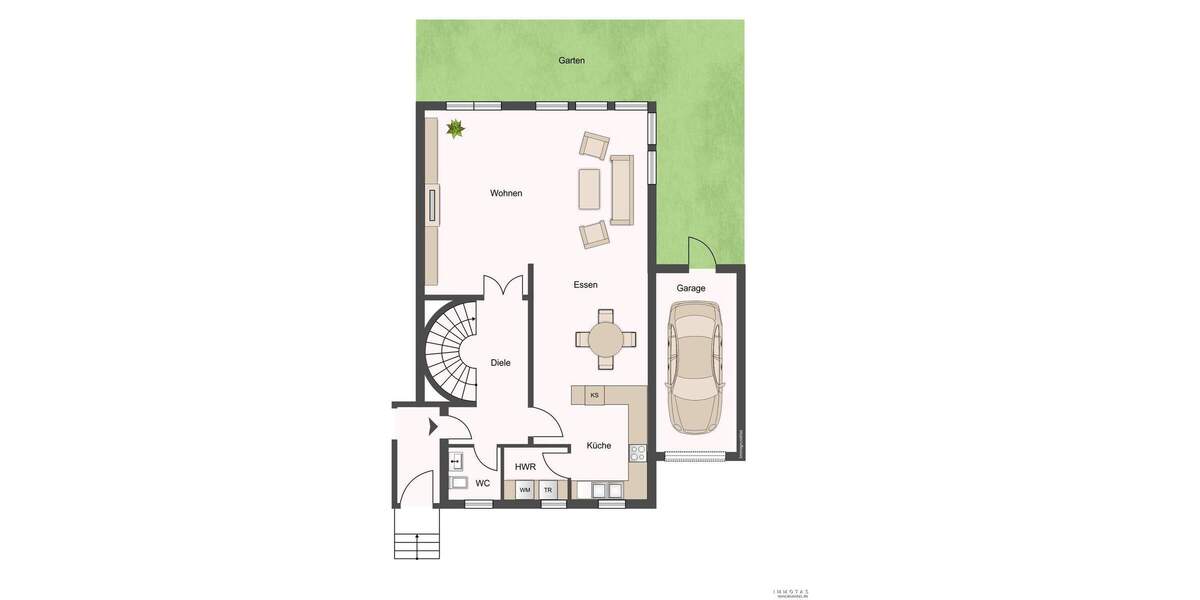 Doppelhaushälfte Bammental Reilsheim - 5 Zimmer, 184 m&sup2;, 420.000&euro; | Angebot:23790021