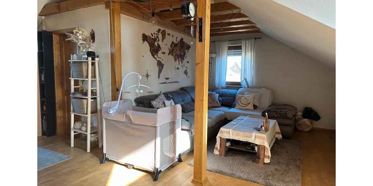 Dachgeschoßwohnung Ludwigshafen am Rhein Rheingönheim - 2 Zimmer, 80 m&sup2;, 895&euro; | Angebot:25516749