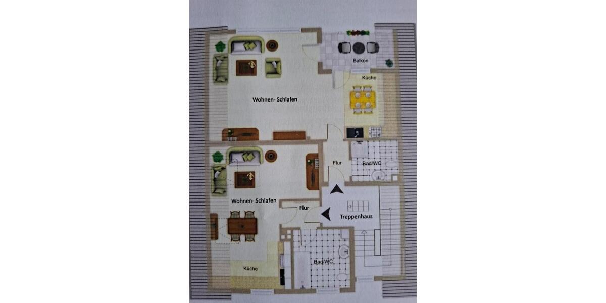 Dachgeschoßwohnung Böhl-Iggelheim Iggelheim - 2 Zimmer, 91 m&sup2;, 235.000&euro; | Angebot:25171280