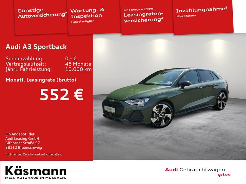 Audi A3 7.000 km 41.890 € Mosbach 74821