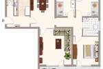 Etagenwohnung Weinheim - 4 Zimmer, 109 m&sup2;, 349.000&euro; | Angebot:25909408