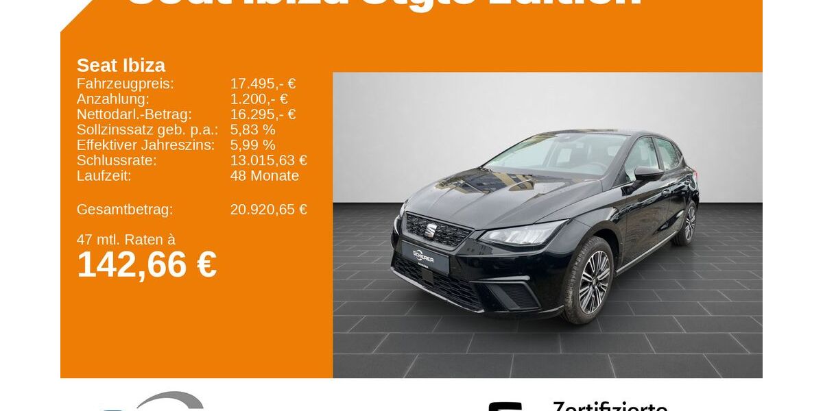 Seat Ibiza 34.681 km 17.495 &euro; Heidelberg 69123