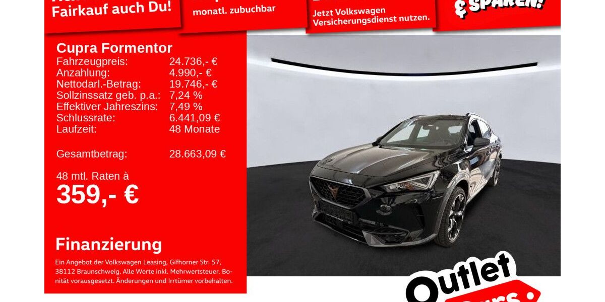 Cupra Formentor 64.798 km 23.999 &euro; Weinheim 69469