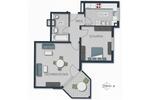 Erdgeschoßwohnung Leimen - 2 Zimmer, 56 m&sup2;, 1.150&euro; | Angebot:26201490