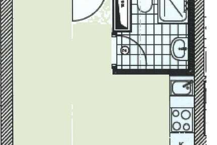 Wohnung Mannheim Fahrlach - 1 Zimmer, 18 m&sup2;, 410&euro; | Angebot:26391572