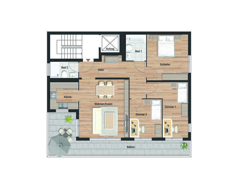Wohnung zum Mieten in Heidelberg-Ziegelhausen 1.700 € 106 m²