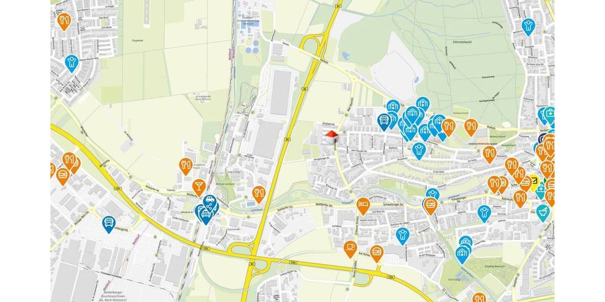 ATIK: Attraktive Doppelhaushälfte in Wiesloch zu vermieten - Doppelhaushälfte Wiesloch | Angebot:26267315