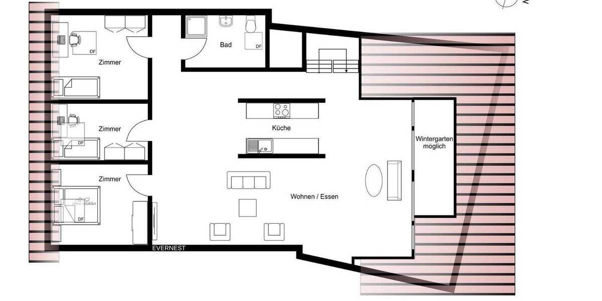 Mehrfamilienhaus, Wohnhaus Wiesloch - 1 Zimmer, 448 m&sup2;, 895.000&euro; | Angebot:26556381