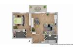 Etagenwohnung Edingen-Neckarhausen Edingen - 2 Zimmer, 68 m&sup2;, 235.000&euro; | Angebot:25681567