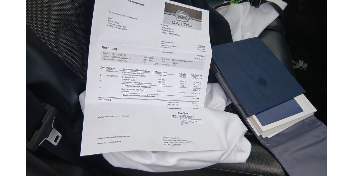 Peugeot Expert 192.000 km 12.800 &euro; ludwigshafen 67065