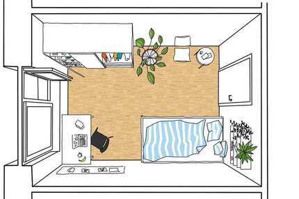 Zimmer Mannheim Käfertal - 698&euro; | Angebot:27440155