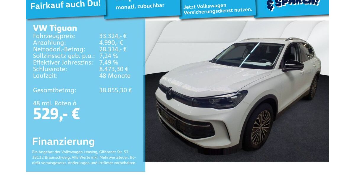 VW Tiguan 16.174 km 32.492 &euro; Mannheim 68309
