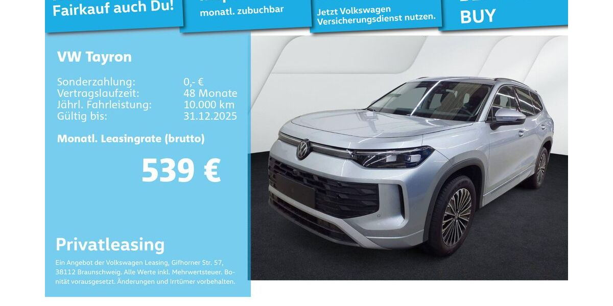 VW Tayron 24.856 km 45.492 &euro; Mannheim 68309