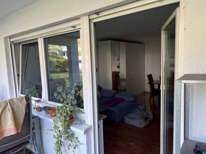 Charmante 2-Zimmer-ErdgeschossEigentumswohnung mit Terrasse, Gartenanteil und Tiefgaragenstellplatz in Leimen