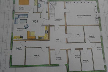Schöne Souterrain-Wohnung provisionsfrei zu verkaufen 2 zimmer