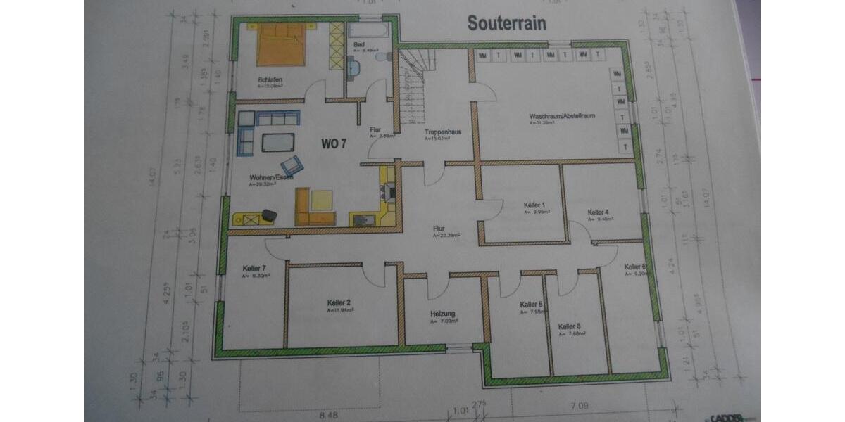Schöne Souterrain-Wohnung provisionsfrei zu verkaufen 2 zimmer