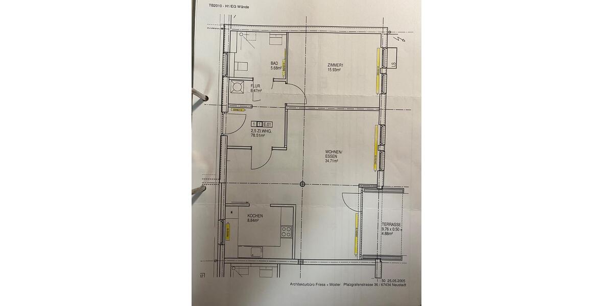 Erdgeschoßwohnung Limburgerhof - 2.5 Zimmer, 79 m&sup2;, 265.000&euro; | Angebot:26504980