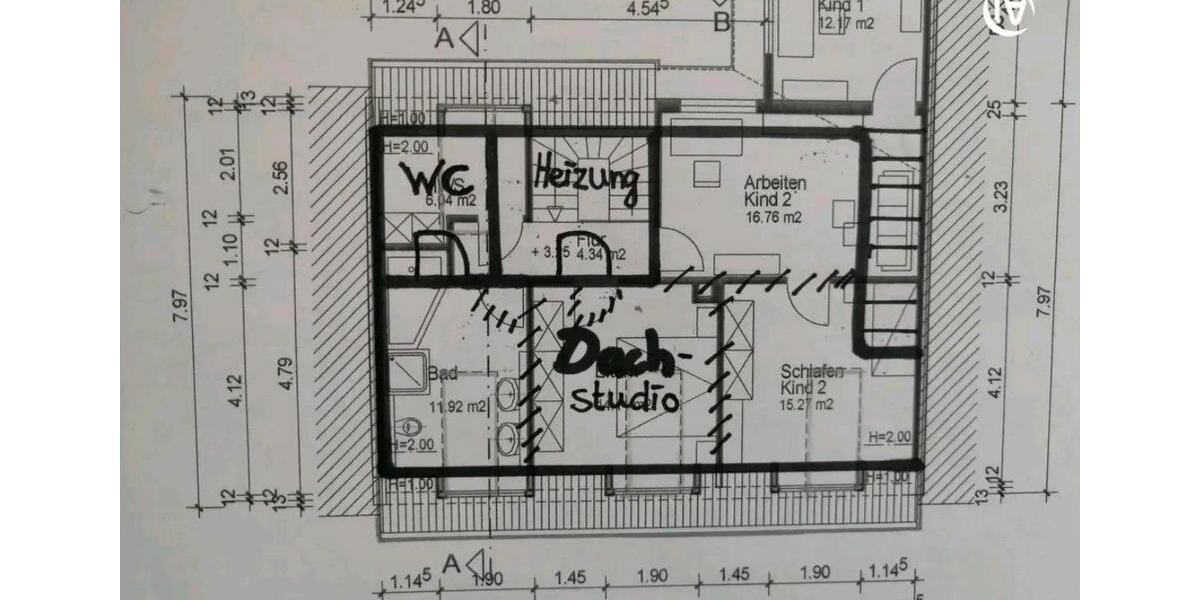 Maisonettenwohnung Hockenheim - 5 Zimmer, 125 m&sup2;, 1.250&euro; | Angebot:26327739