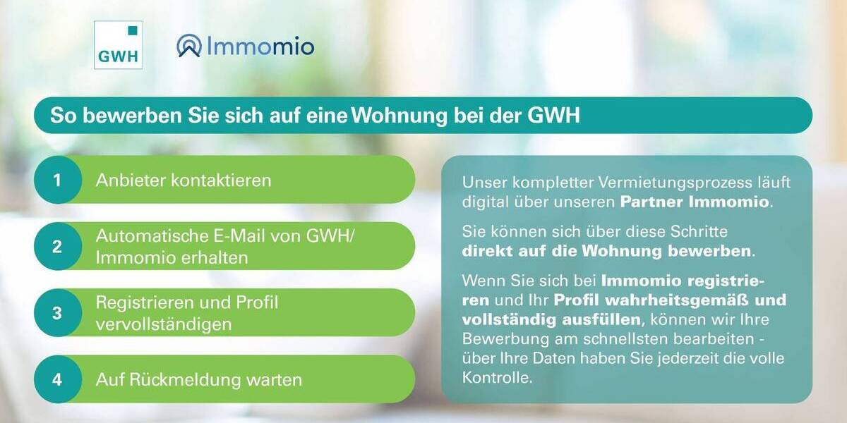 Etagenwohnung Mannheim Käfertal - 3 Zimmer, 76 m&sup2;, 1.021&euro; | Angebot:26118020