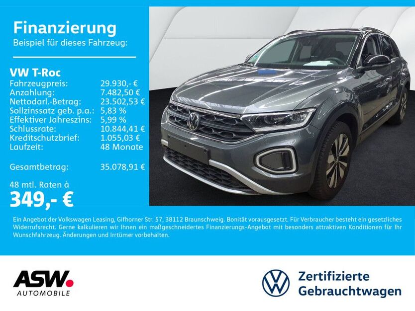 VW T-Roc 28.300 km 29.930 € Sinsheim 74889