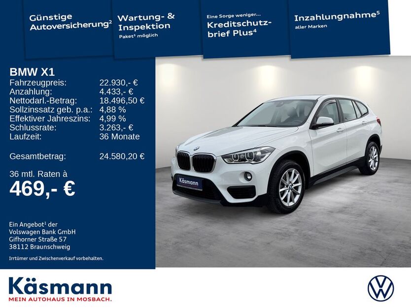 BMW X1 63.896 km 21.950 € Mosbach 74821