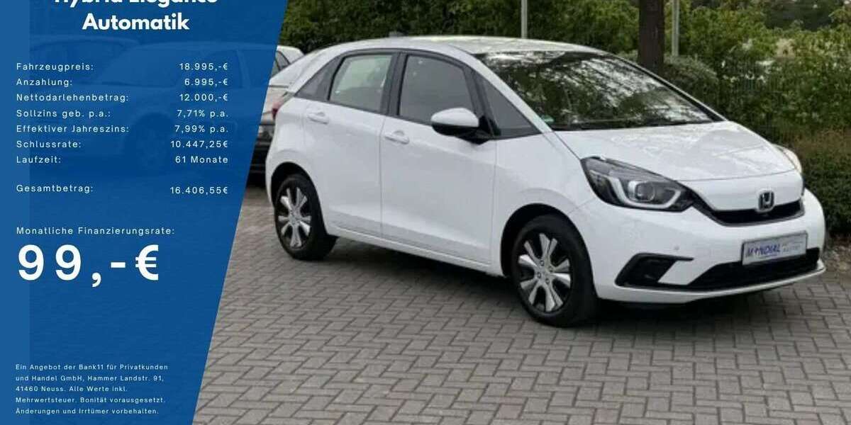 Honda Jazz 37.387 km 18.995 &euro; Lampertheim 68623