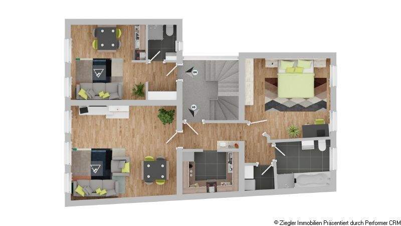 Mehrfamilienhaus, Wohnhaus Heidelberg Altstadt - 1 Zimmer, 304 m&sup2;, 1.450.000&euro; | Angebot:25599978
