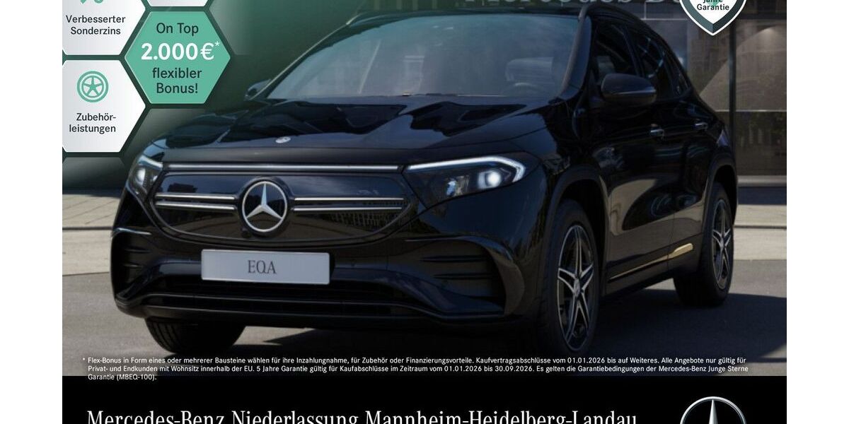 Mercedes-Benz EQA 44.420 km 28.990 &euro; Mannheim 68165
