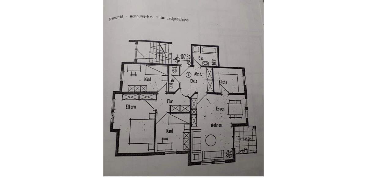 Etagenwohnung Neckarsteinach - 4 Zimmer, 94 m&sup2;, 295.000&euro; | Angebot:24737140