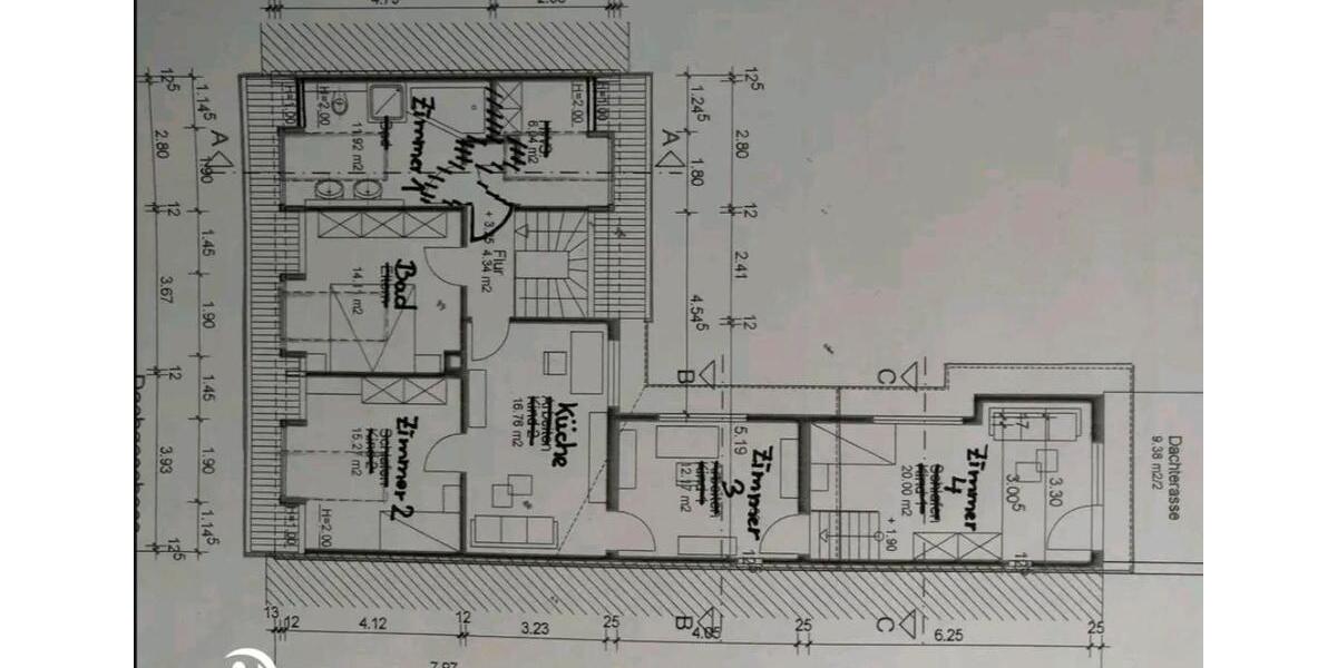 Maisonettenwohnung Hockenheim - 5 Zimmer, 125 m&sup2;, 1.250&euro; | Angebot:26327739