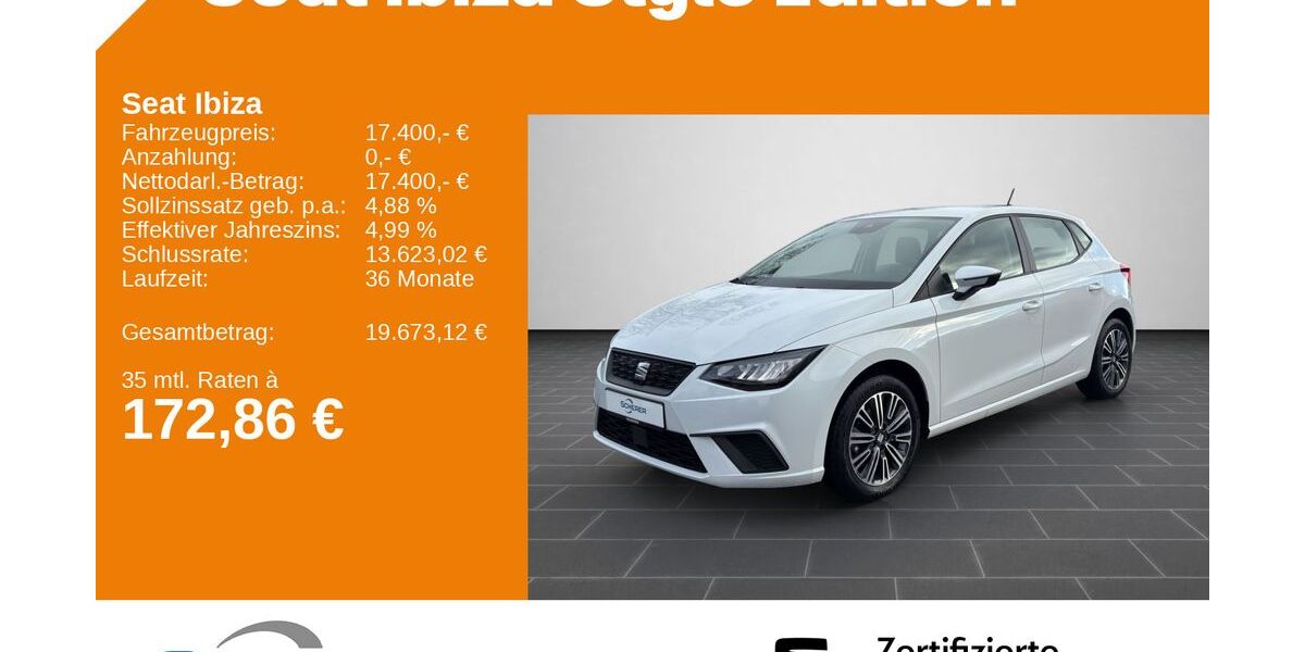 Seat Ibiza 11.103 km 17.400 &euro; Ludwigshafen 67063