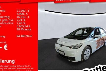 VW ID.3 16.703 km 20.989 &euro; Mannheim 68309