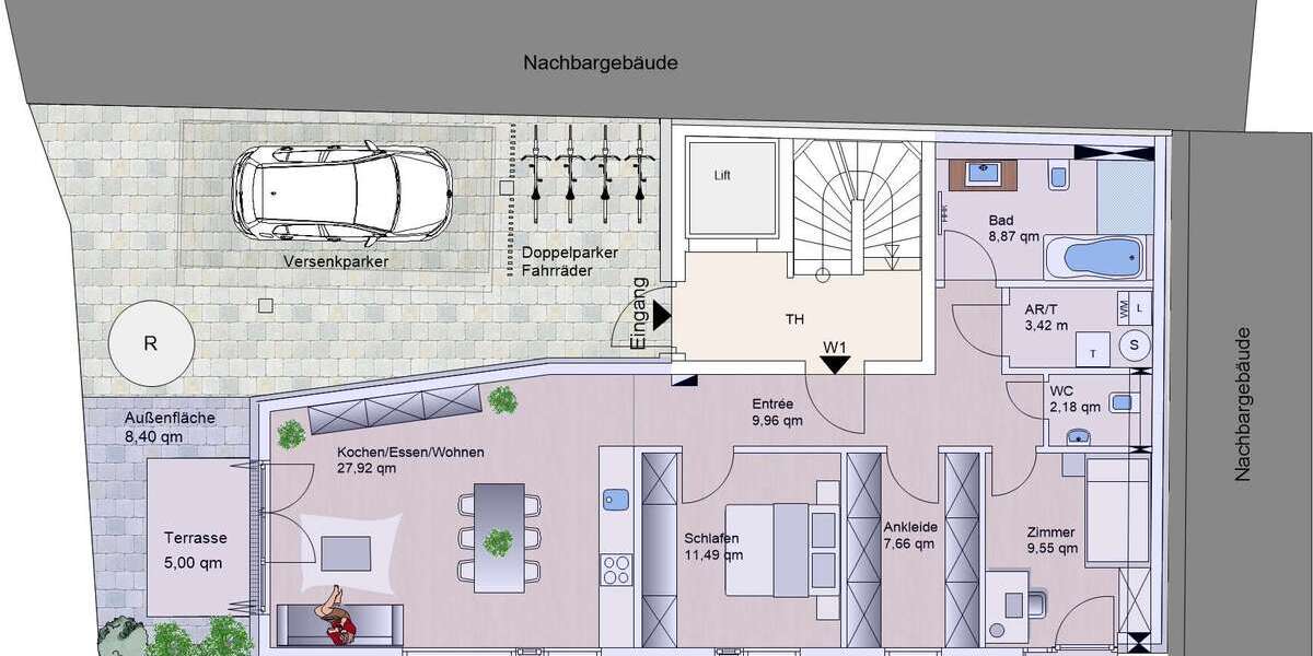 Wohnung zum Kaufen in Heidelberg 1.075.000 € 83.5 m² 4 zimmer