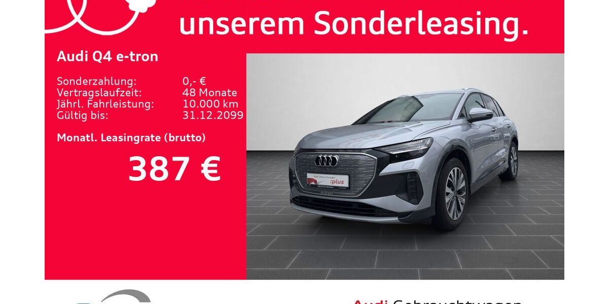 Audi Q4 e-tron 37.990 km 25.900 &euro; Mannheim 68309