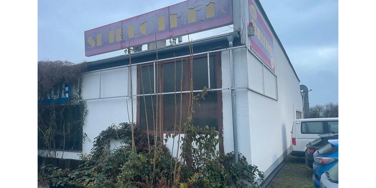 Industrie Halle 315 m2 direkt an der Bergstraße ehem. Spielhalle zimmer