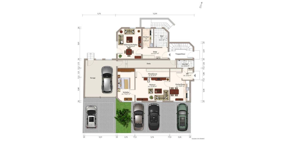 Mehrfamilienhaus, Wohnhaus Mörlenbach - 1 Zimmer, 312 m&sup2;, 690.000&euro; | Angebot:25735184