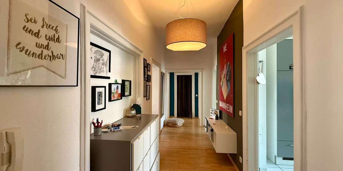 Etagenwohnung Mannheim Fahrlach - 4 Zimmer, 130 m&sup2;, 549.000&euro; | Angebot:26889358