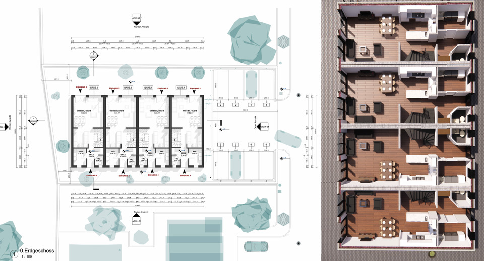 Reihenhaus Sinsheim - 6 Zimmer, 155 m&sup2;, 1.850&euro; | Angebot:24811528