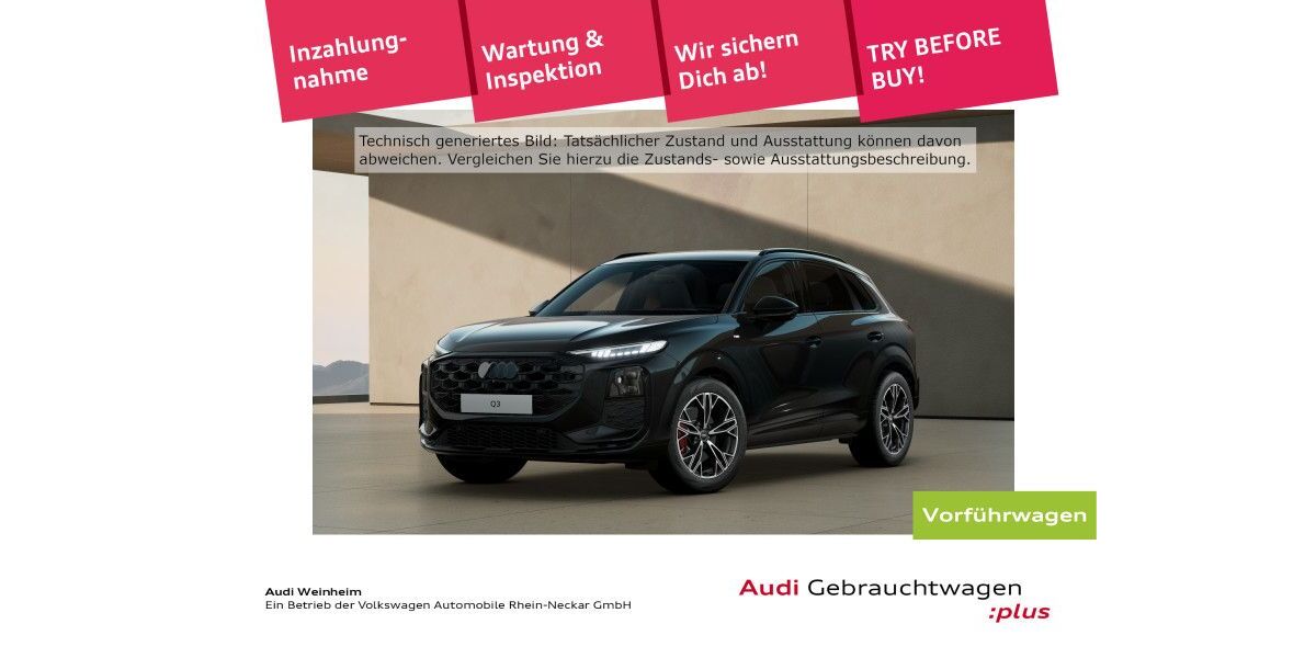 Audi Q3 9.900 km 62.990 &euro; Weinheim 69469