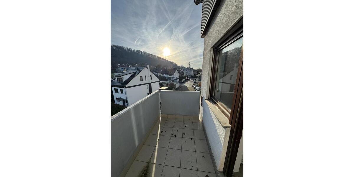 Großes, helles & ruhiges 1‑Zimmer‑Apartment mit Balkon+Stellplatz 1 zimmer