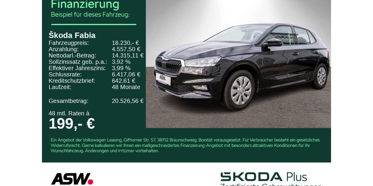Skoda Fabia 9.999 km 17.830 &euro; Sinsheim 74889
