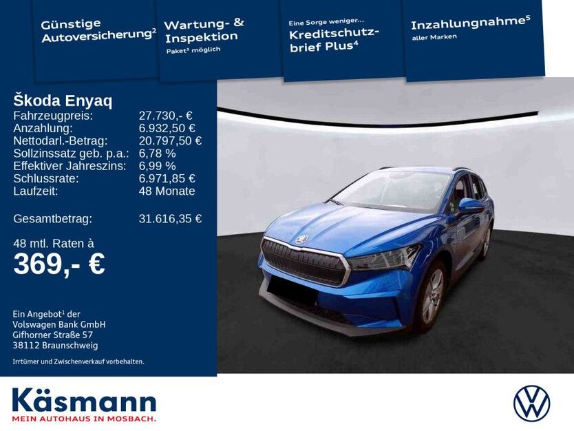 Skoda Enyaq 42.725 km 26.950 € Mosbach 74821