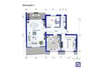Etagenwohnung Hemsbach - 2 Zimmer, 65 m&sup2;, 189.000&euro; | Angebot:26029092