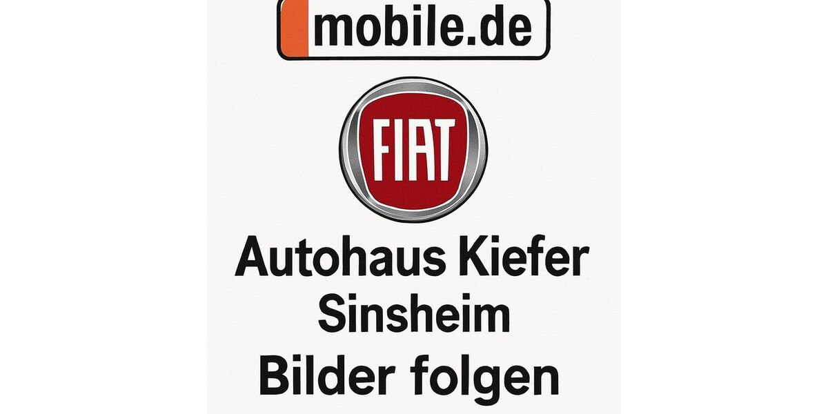Fiat 500e 12.000 km 22.990 &euro; Sinsheim 74889