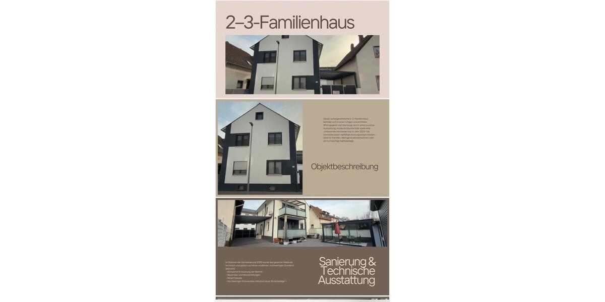 2–3-Familienhaus in erhöhter Wohnlage 11 zimmer