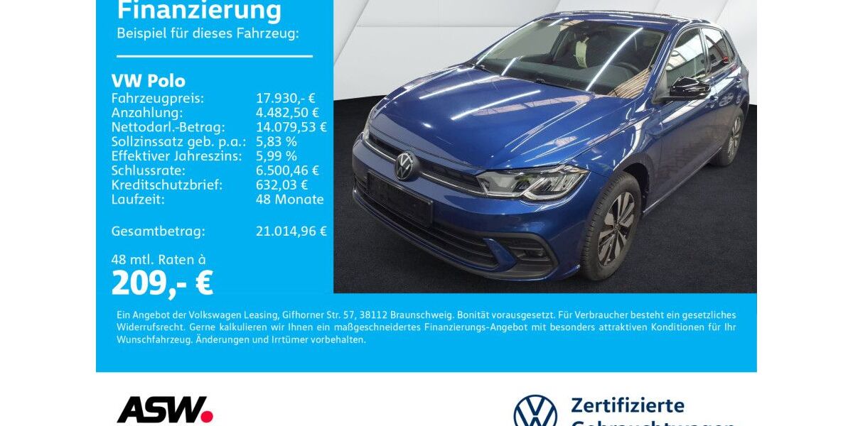 VW Polo 18.200 km 17.930 &euro; Sinsheim 74889