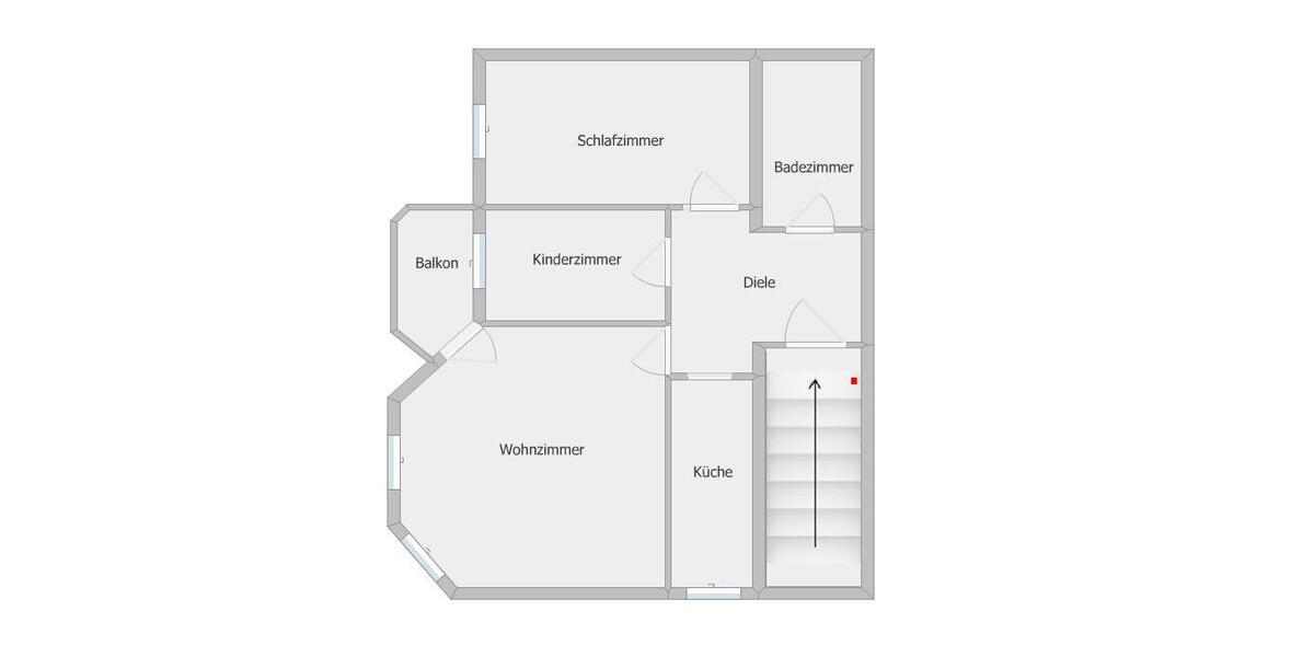 Etagenwohnung Ubstadt-Weiher Weiher - 3 Zimmer, 80 m&sup2;, 950&euro; | Angebot:26185031