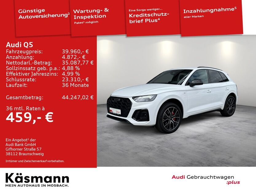 Audi Q5 55.750 km 37.880 € Mosbach 74821