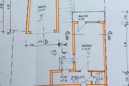 Sonnige 3ZKB EG Wohnung, Balkon, Garten, Hof.