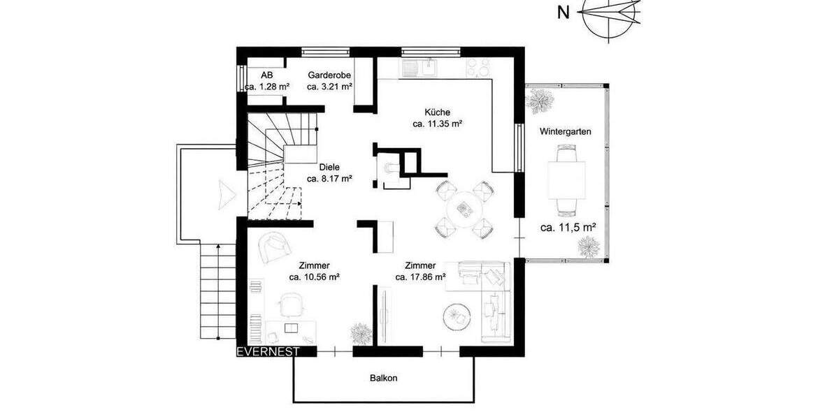 Einfamilienhaus Heidelberg Rohrbach - 4 Zimmer, 103 m&sup2;, 719.000&euro; | Angebot:25628963